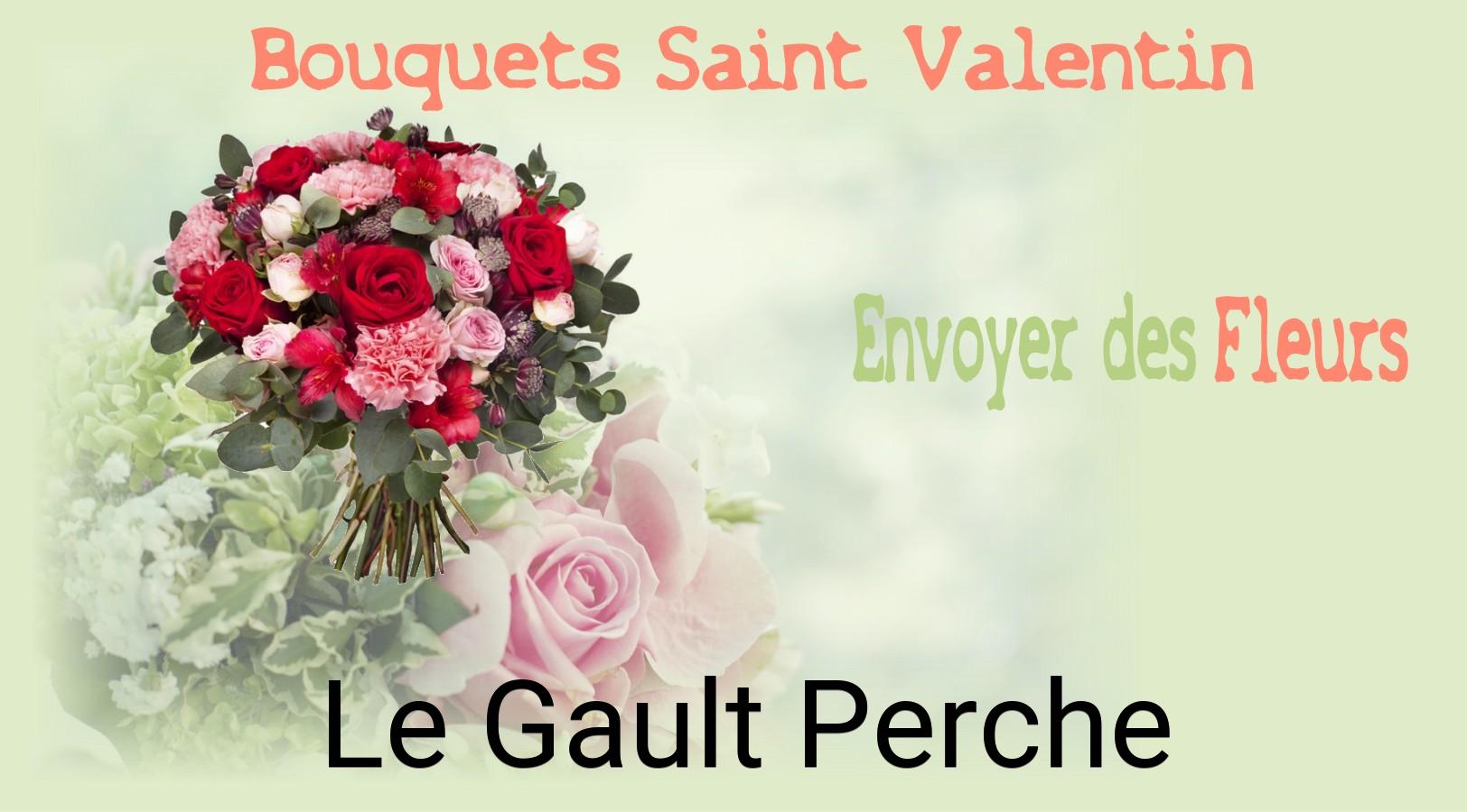 Roses de Saint-Valentin livrées à Le Gault-Perche